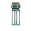 Empty potion bottle icon
